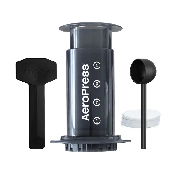 AeroPress Coffee Maker & Able Standard Disk Bundle - Image 8