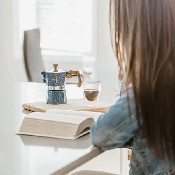 GROSCHE Milano Stovetop Espresso Maker - Stone - Image 8